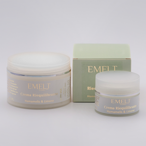 EMELT - CREMA RIEQUILIBRANTE Sinergia Fitocosmetica dalle proprietà purificanti, astringenti e cicatrizzanti prodotta da Emelt - Torino