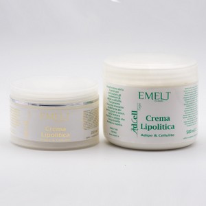 EMELT - CREMA LIPOLITICA Completo trattamento riducente drenante modellante pancia glutei cosce.
